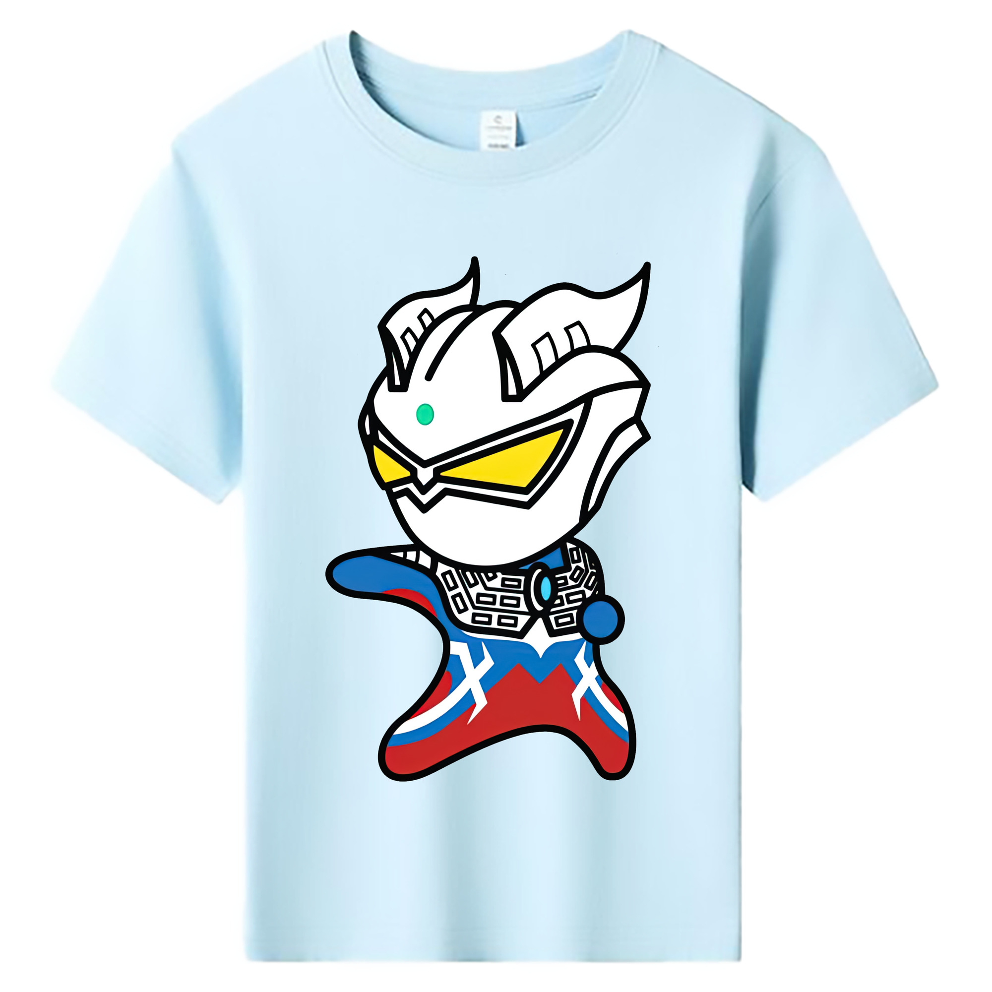 （画像用） ウルトラマン Ultraman 綿100％キッズTシャツ（フロントプリント）